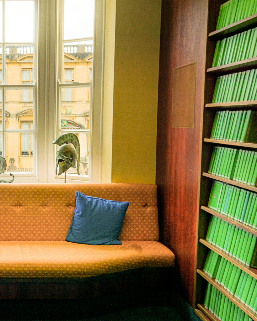 Blackwell's Oxford window seat