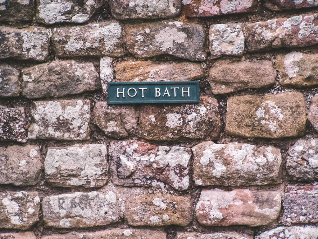 Roman bath house at Chester's Roman Fort