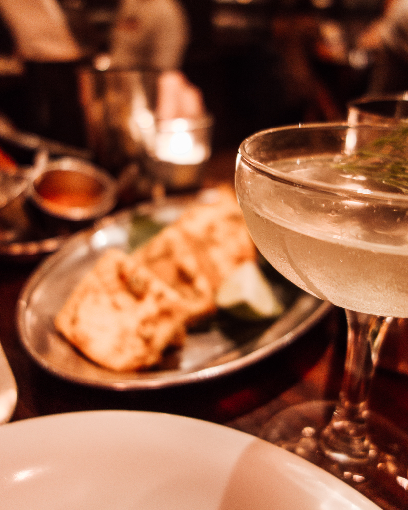 Edinburgh foodie - Cocktails and tandoor paneer at Dishoom