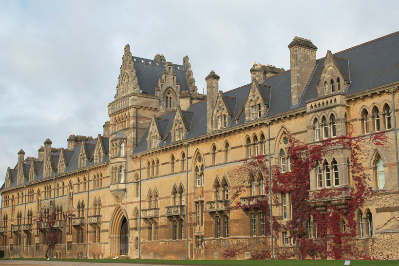 Christ Church College in the Autumn