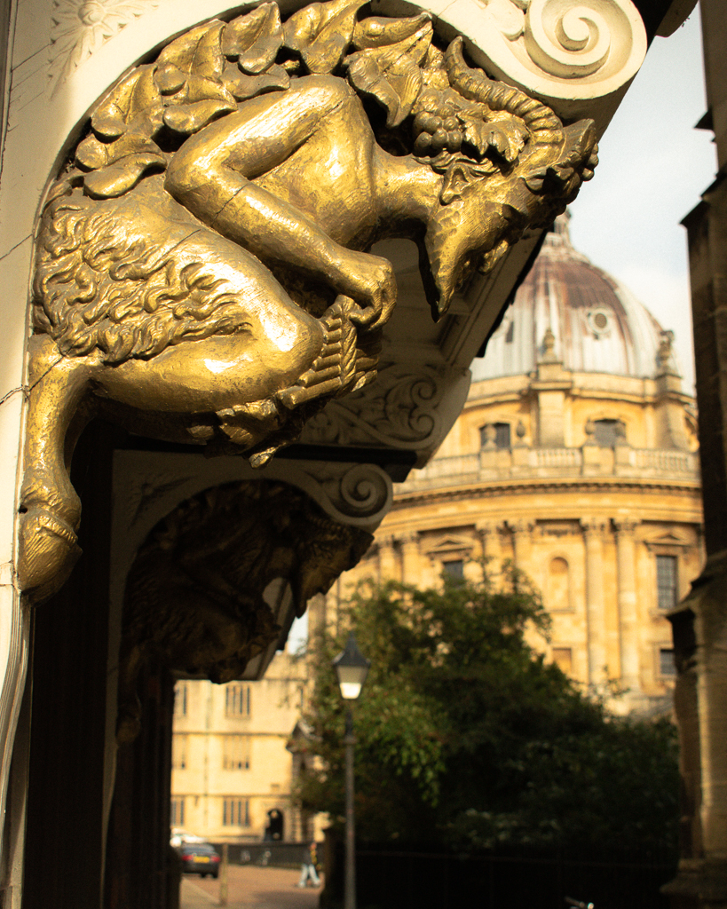 Narnia Door, St Mary's Passage, Oxford