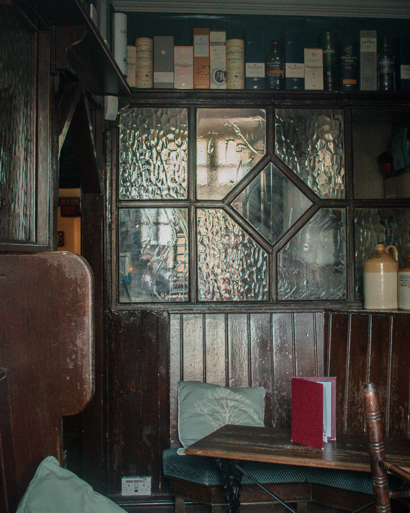Snug at the Eagle and Child, Inklings' pub, Oxford