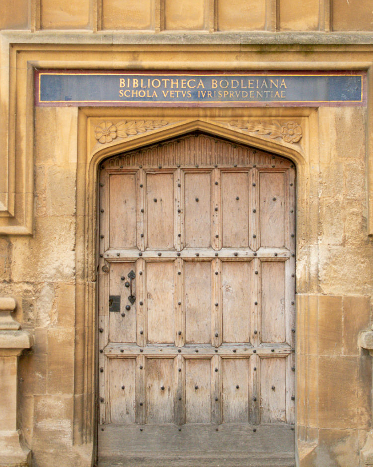 Bodleian Library Doorway