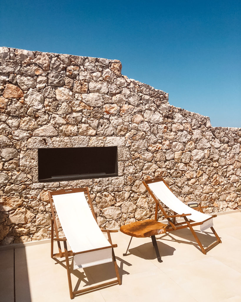 Terrace at Emerald Villas, Zakynthos