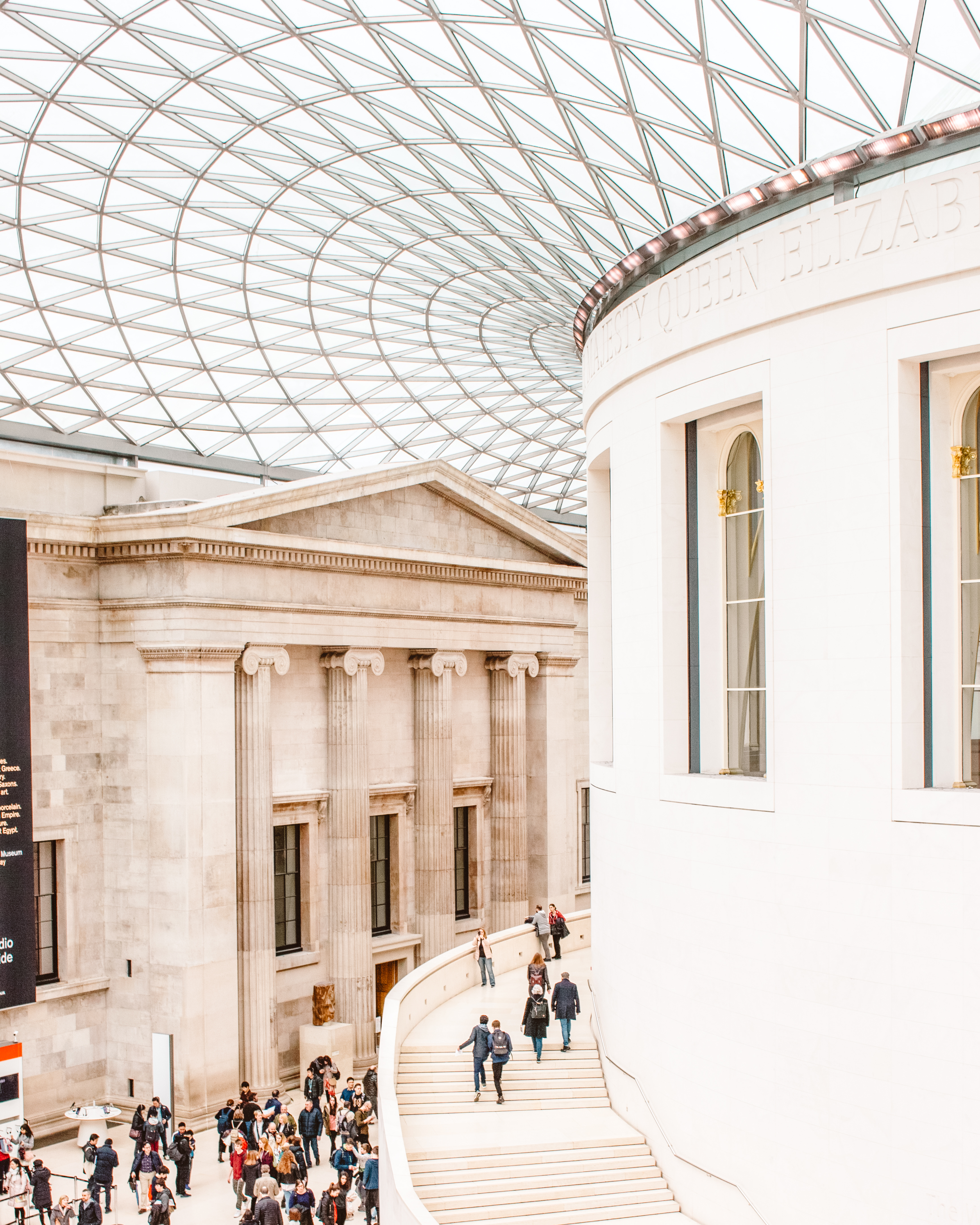 Central atrium of the British Museum