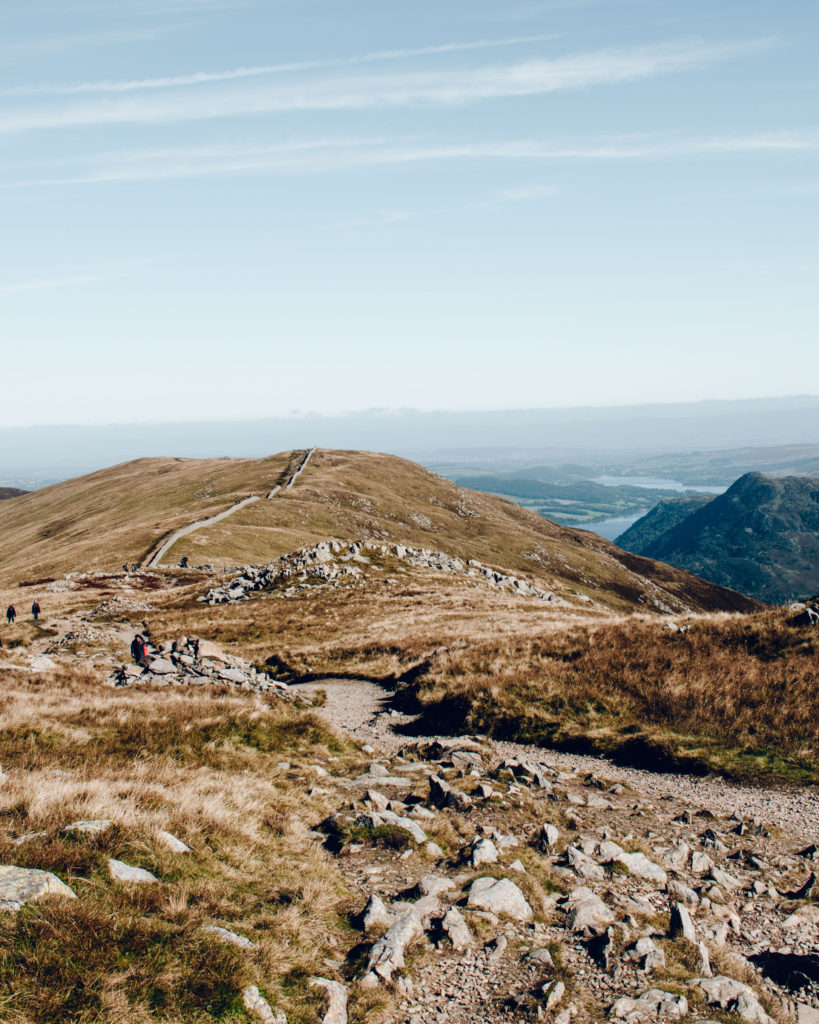 Path up Helvellyn