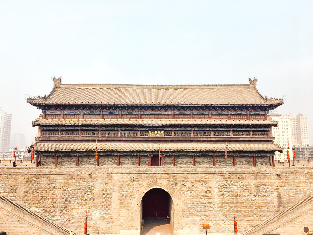 Xi'An city gate and tower
