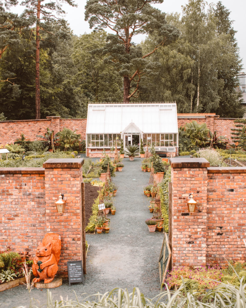 Where to eat in the Lake District - Lingholm Estate walled kitchen garden: the inspiration for Mr McGregor in Beatrix Potter's stories