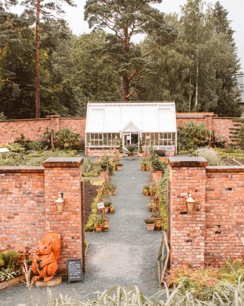 Where to eat in the Lake District - Lingholm Estate walled kitchen garden: the inspiration for Mr McGregor in Beatrix Potter's stories