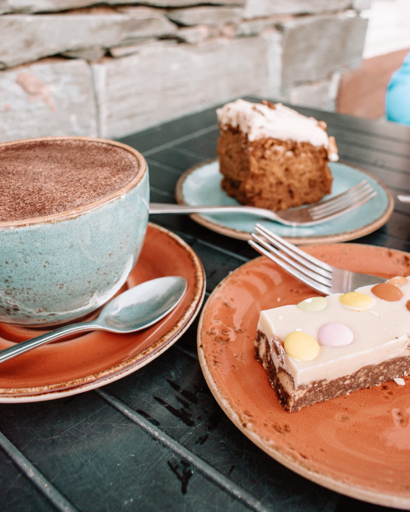 Cakes and coffee at Let it Brew in Glenridding - the perfect post Helvellyn cake stop! 