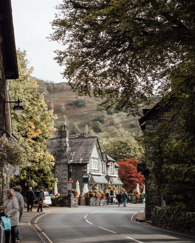 Stone buildings in Grasmere