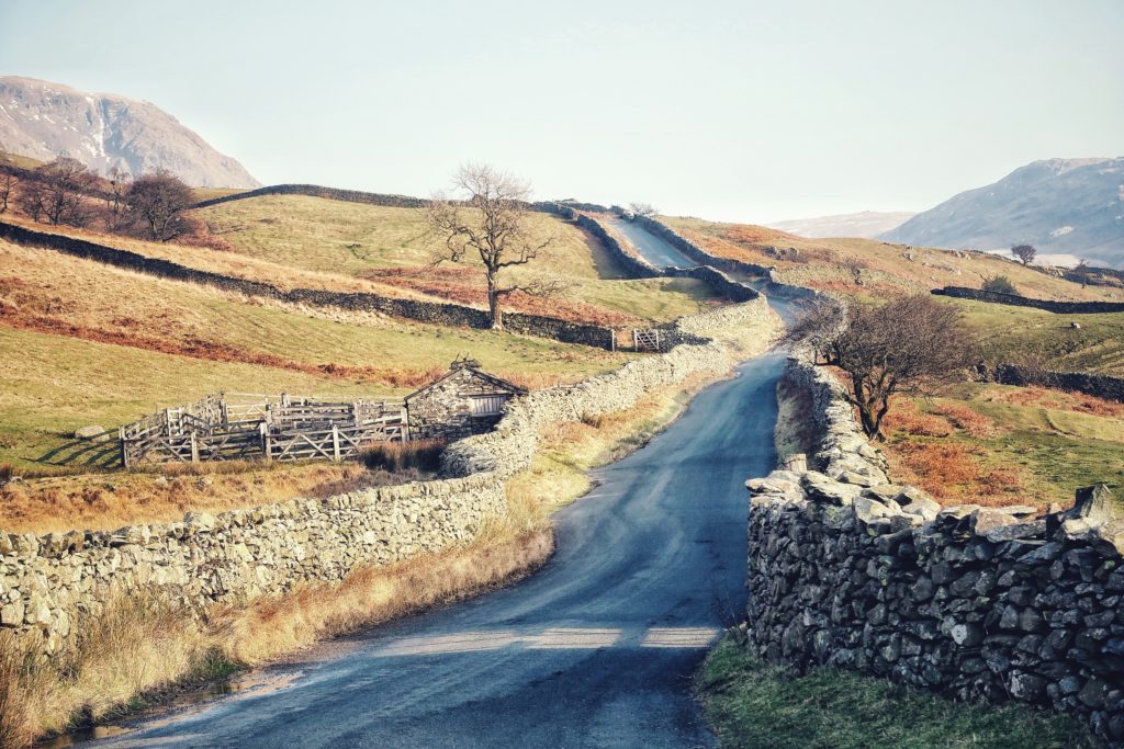 Struggle Road in the Lake District