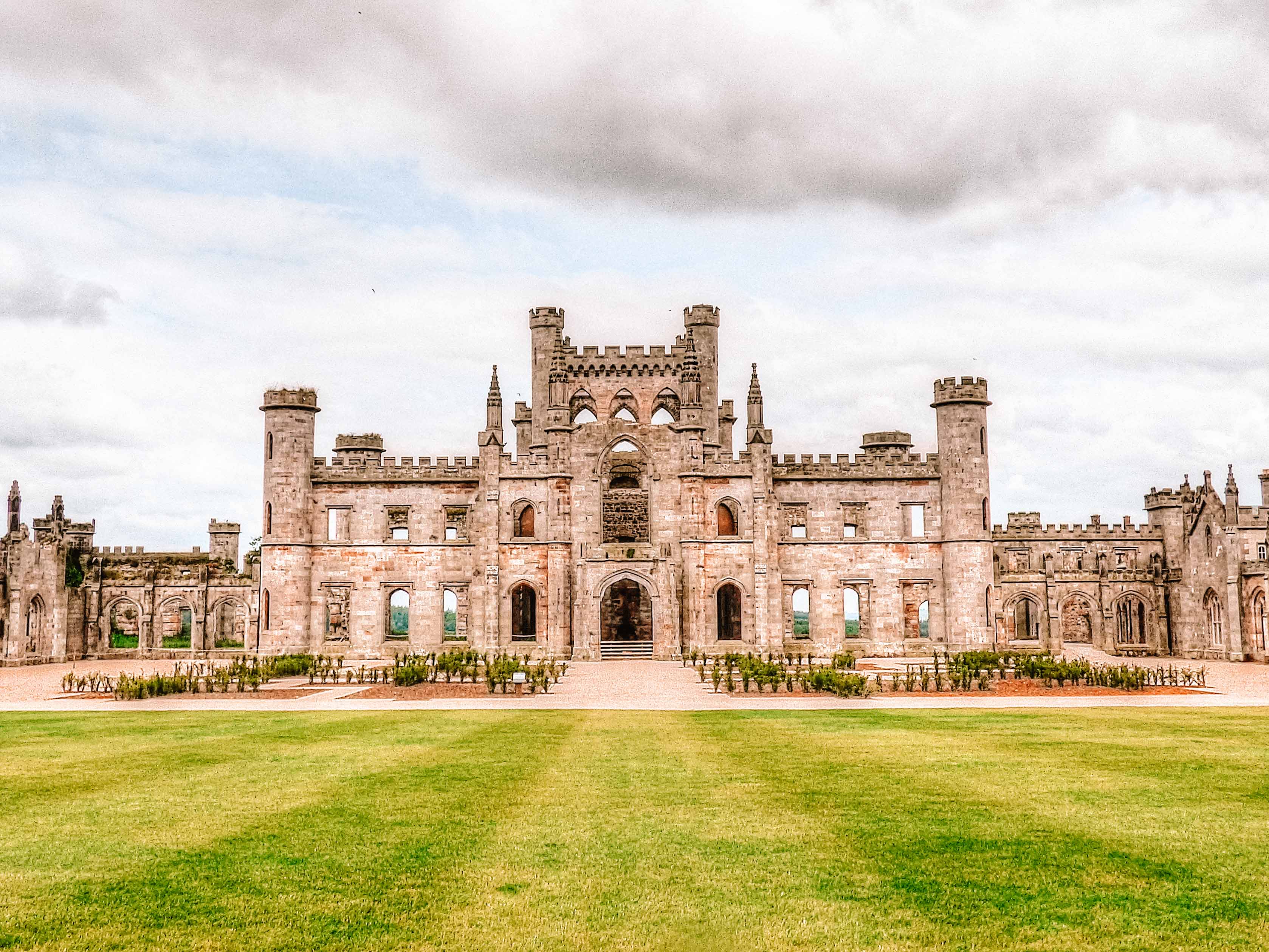 Ruins of Lowther Castle - wet weather activity for the Lake District