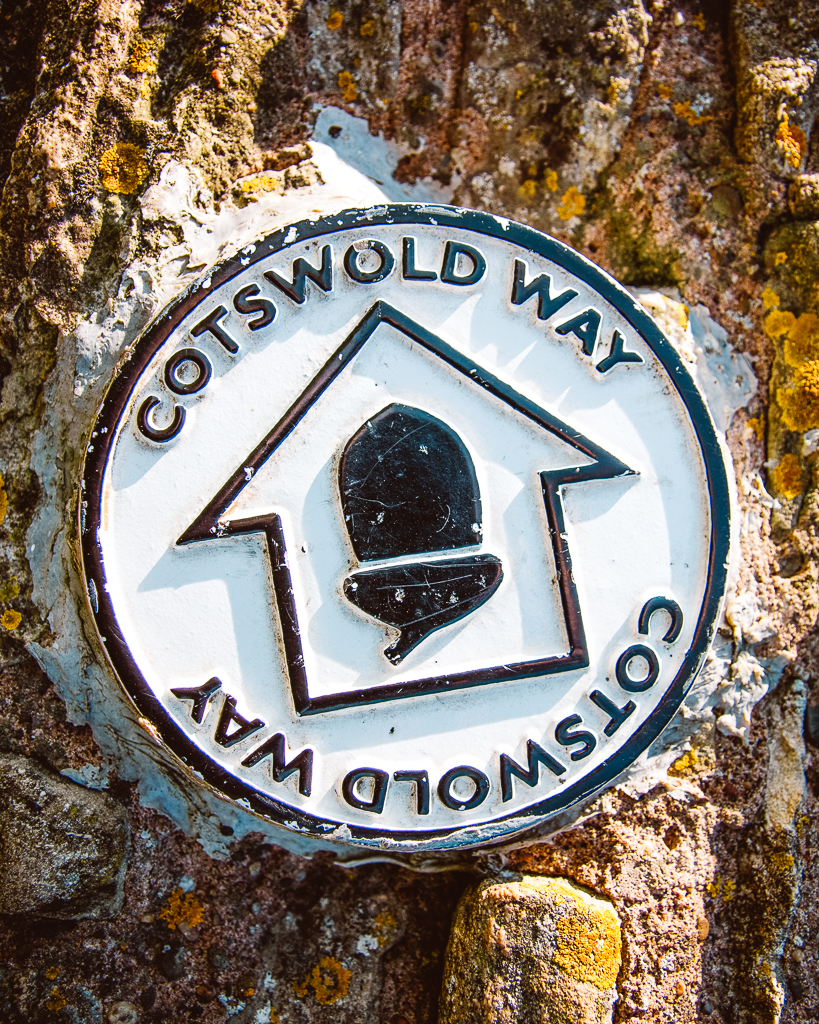 Sign for the Cotswolds Way
