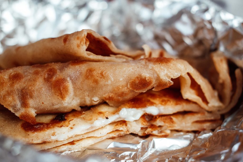Where to Eat Muscat - stuffed paratha from Al Haikal Bakery