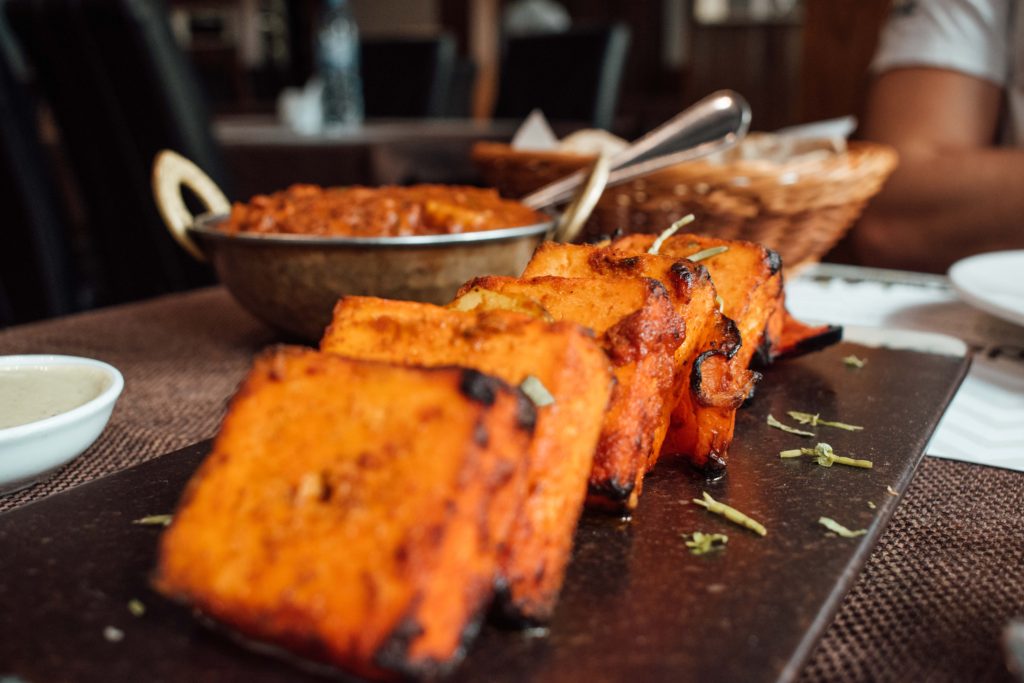 Paneer tikka from Foodlands, Oman