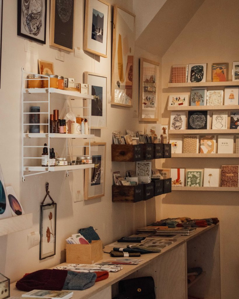 Small stationary and gift shop in Portree