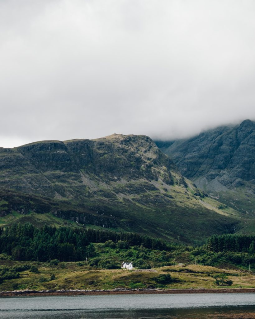 Small White House below the Cuillins