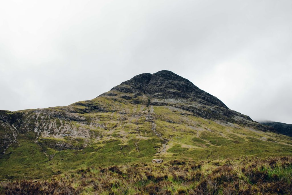 Peak on the BLA BHEINN (BLAVEN) hike on Skye
