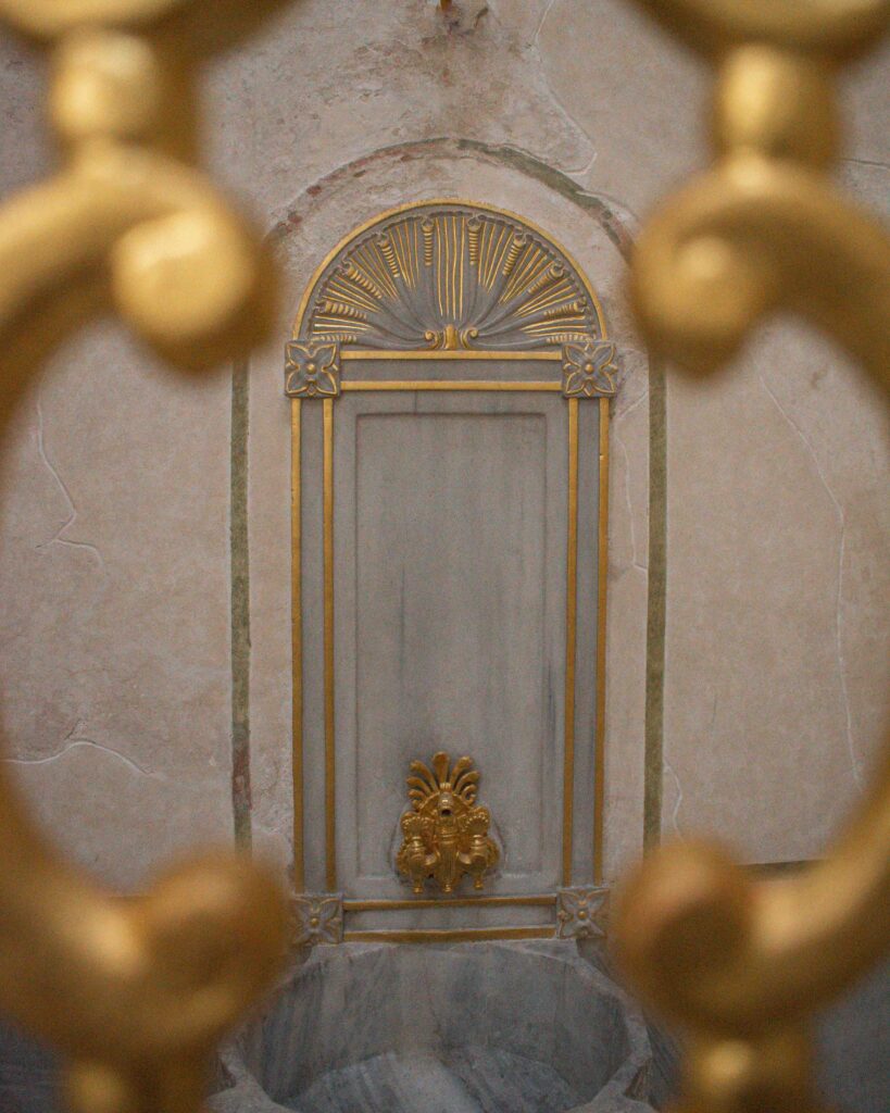 Hamman inside Topkapi Palace
