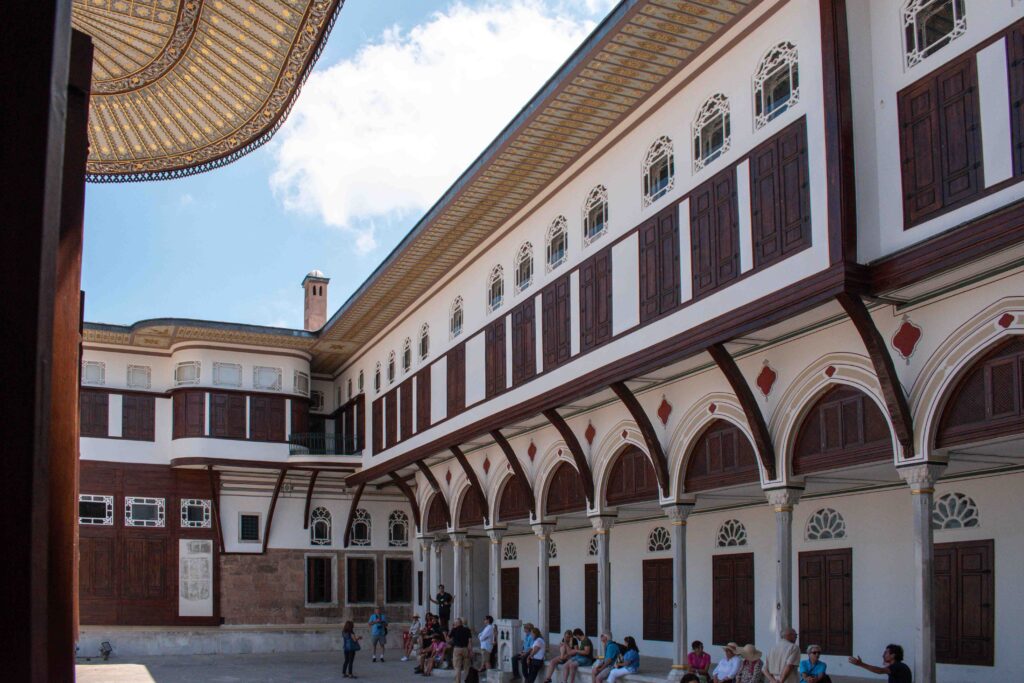 Inner courtyard of the harem, Topkapi Palace