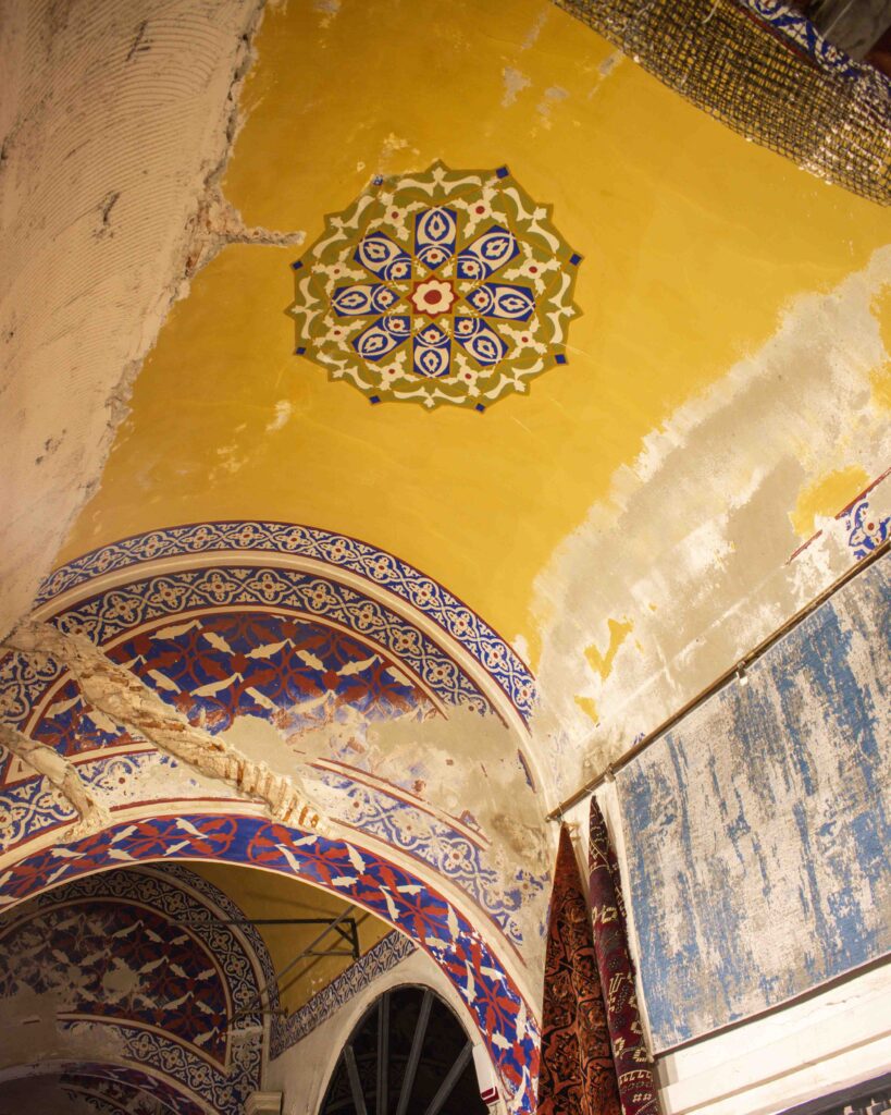 Painted ceiling of the Grand Bazaar